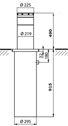  блокиратор BFT Stoppy MBB DACOTA 220/500