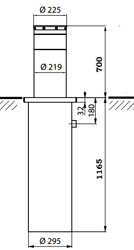  блокиратор BFT Stoppy MBB Dacota 220/700