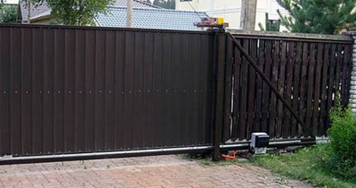 автоматика на откатных воротах привод CAME BX-68