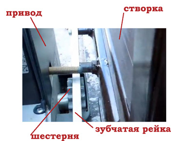 установка привода CAME BY-3500T на ворота