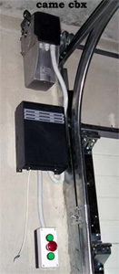 CAME СBX навальный привод секционных ворот