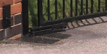 установка подземных рычажных приводов CAME FROG