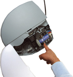 Настройка NICE SPIN21 KCE привода секционных ворот 