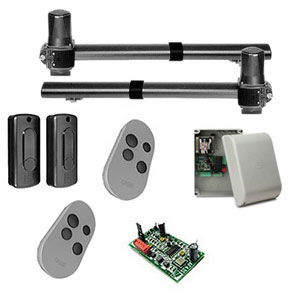 Came KRONO DIR 10 Combo с блоком ZF1, приемник + 2 брелока Top44RGR, фотоэлементы