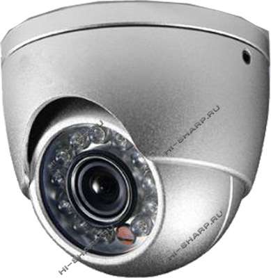 RVi-123ME Вандалозащищенная уличная видеокамера с ИК подсветкой 650 ТВЛ 