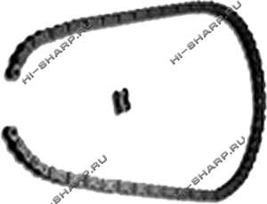 NICE CRA3 Цепь 1/2", 1м, с муфтой