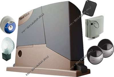 NICE RB400BDKCE для откатных ворот весом до 400 кг