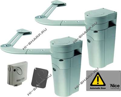 NICE WALKY2024BDKCE рычажных приводов для калиток и легких распашных ворот 