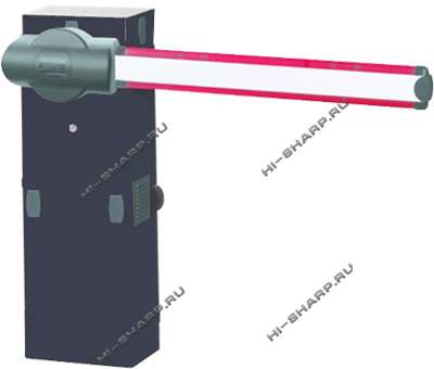 BFT MOOVI 60 барьер с прямоугольной рейкой проезд 6 метров