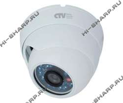 CTV-D36138-IR20 купольная камера наблюдения 1000 ТВЛ 960H DNR с ИК подсветкой